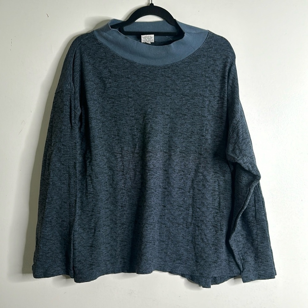 CP shades cotton blue sweatshirt size large Logan look